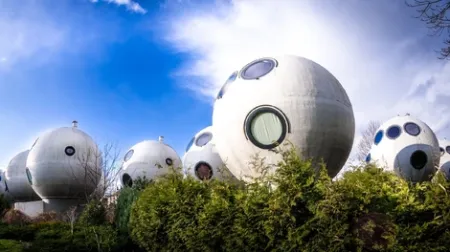 آشنایی با خانه‌های کروی هلند